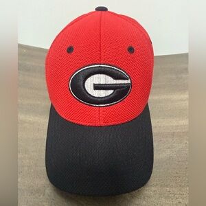 Zephyr Red and Black Athletic  Grorgia Bulldogs Cap